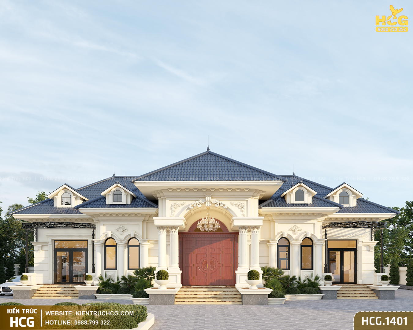 Biệt Thự Tân Cổ Điển – Sang Trọng & Đẳng Cấp