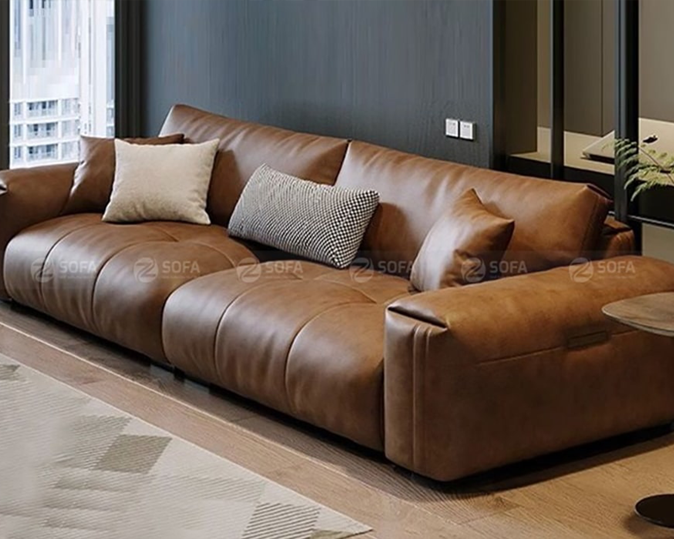 Banner Sofa Da - Đẳng Cấp Sang Trong Cho Phòng Khách
