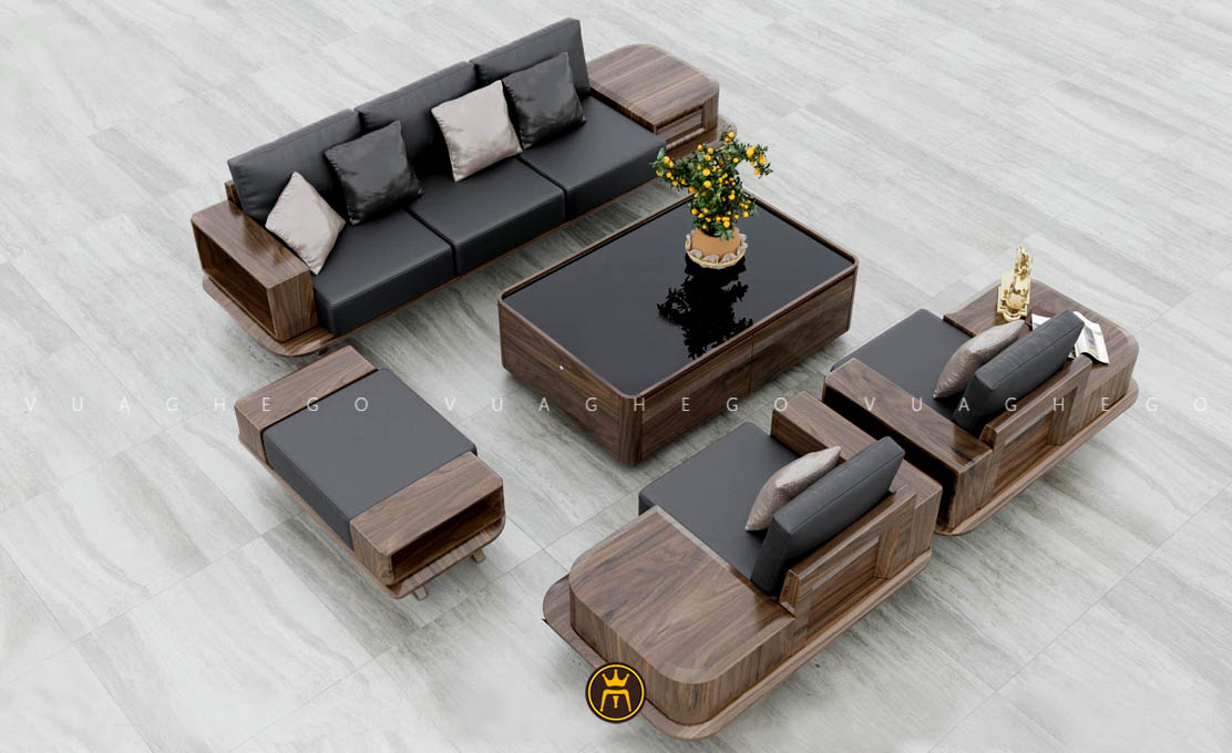 Sofa Gỗ Tự Nhiên – Sang Trọng Và Bền Vững Theo Thời Gian