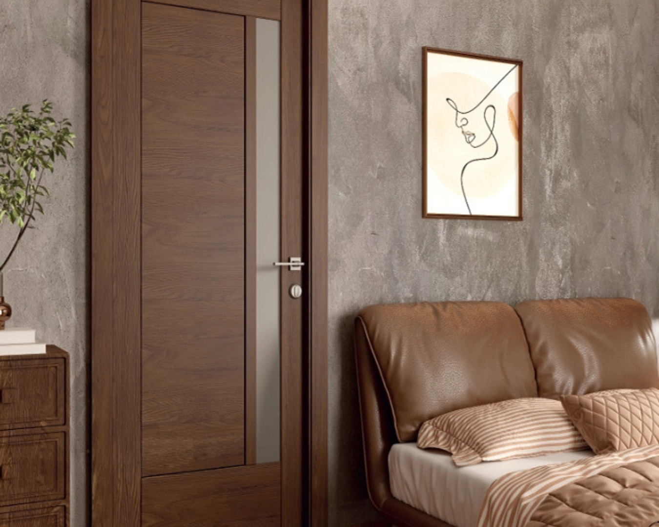 Cửa Nhựa Composite  NEO 2408