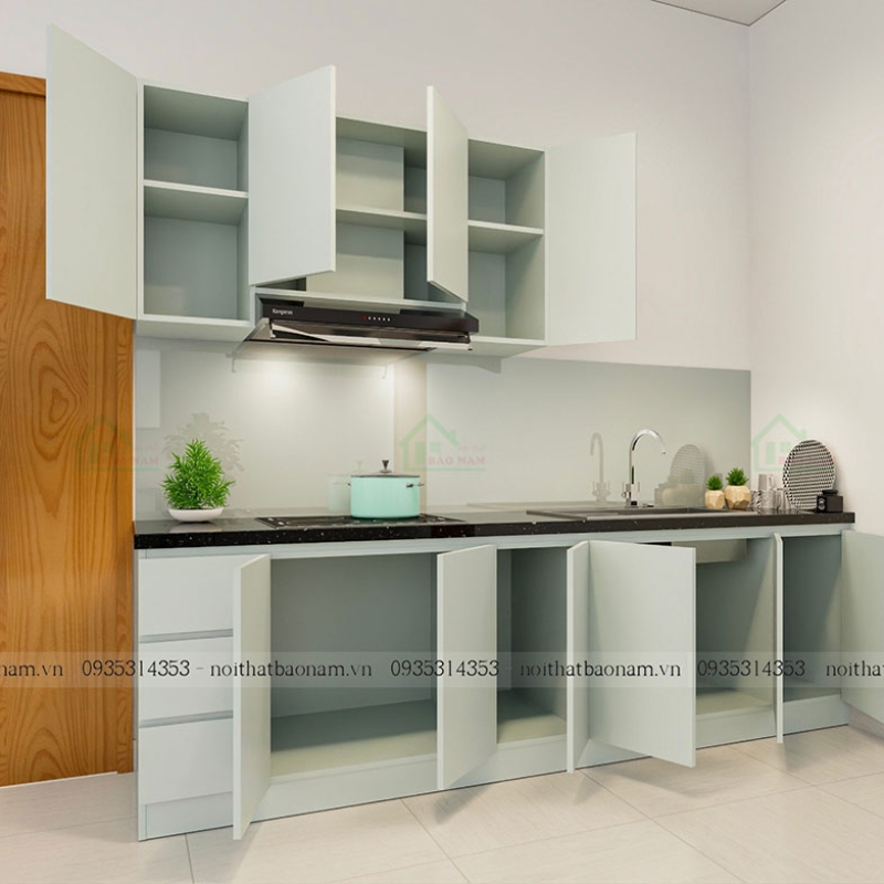 Tủ Bếp Nhựa – Giải Pháp Chống Nước Bền Bỉ Cho Không Gian Bếp